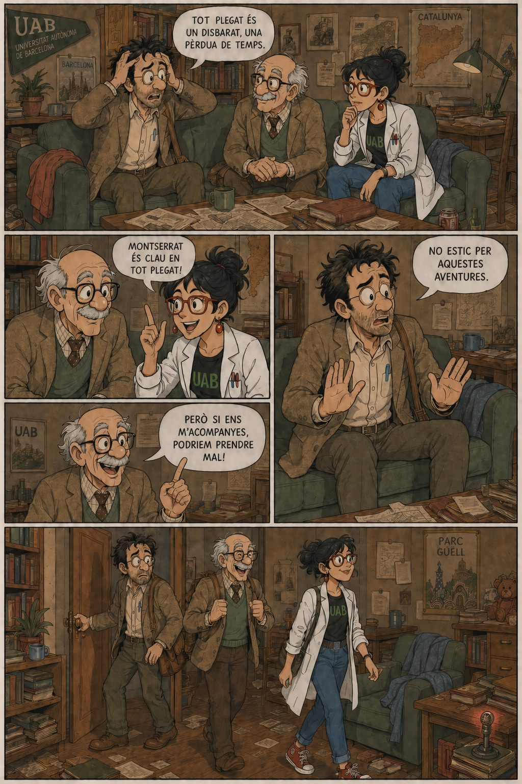 Joan Adhuc i el tresor dels almogàvers — Chapter 1 Page 8