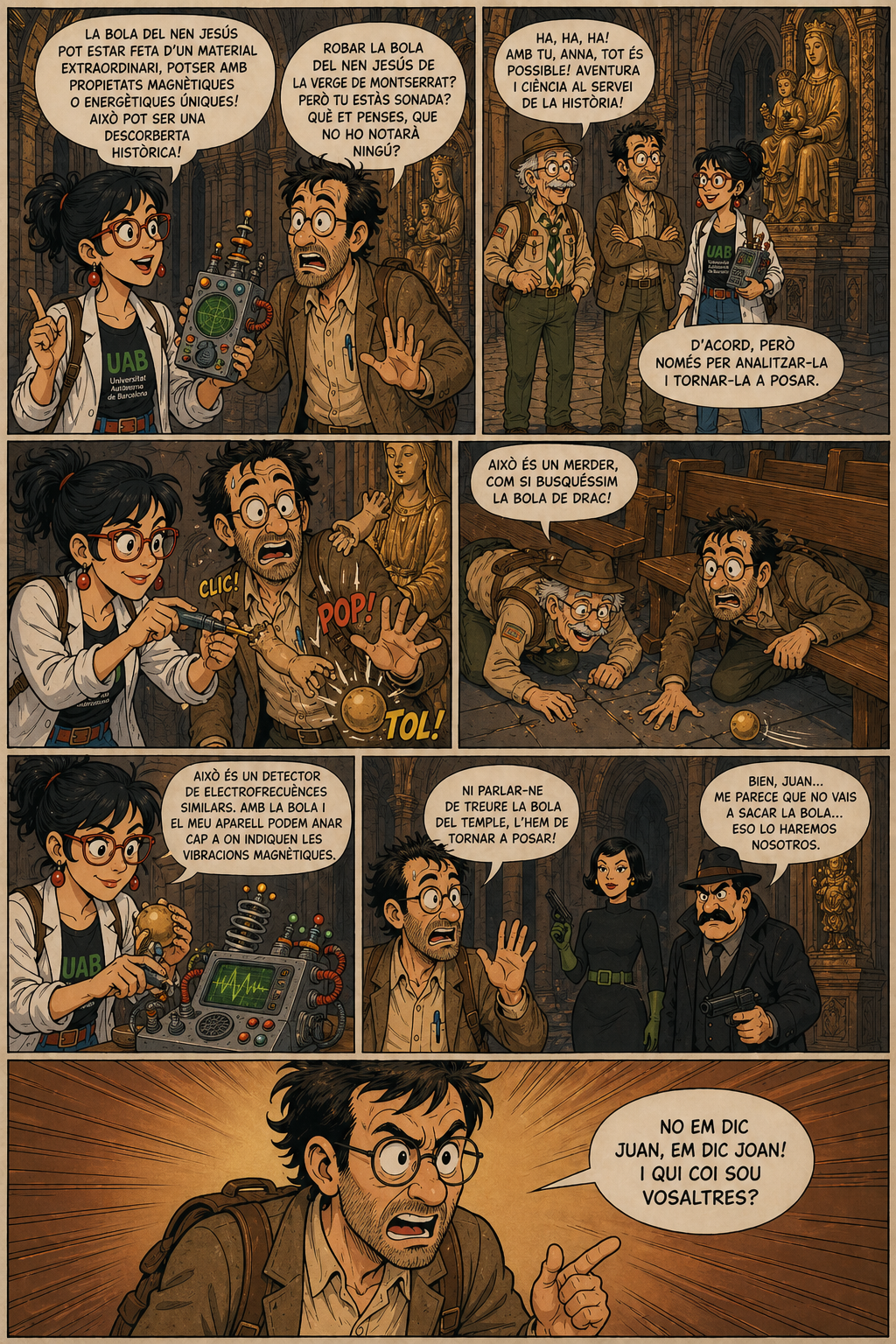 Joan Adhuc i el tresor dels almogàvers — Chapter 1 Page 18