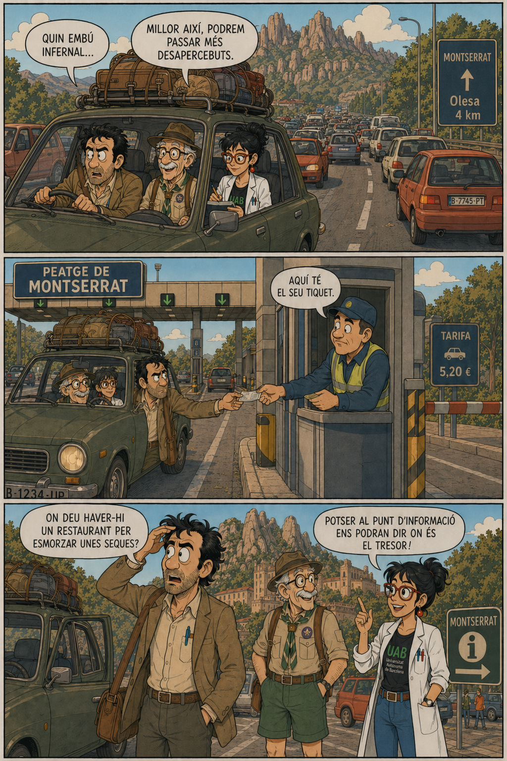 Joan Adhuc i el tresor dels almogàvers — Chapter 1 Page 12