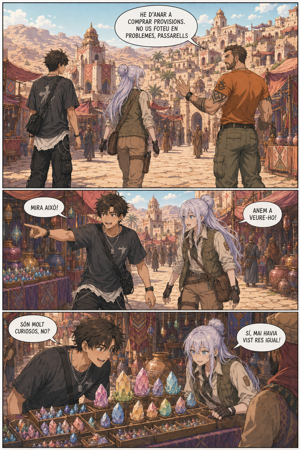 Els cristalls de poder — Chapter 2 Page 1